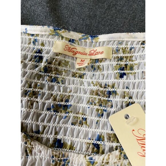 Magnolia lane Peasant Top M - Picture 7 of 12